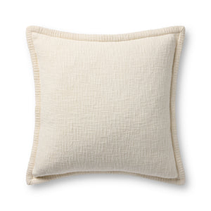 Ivory Pillow — a Loloi pillow at Laurie Yapp Home.