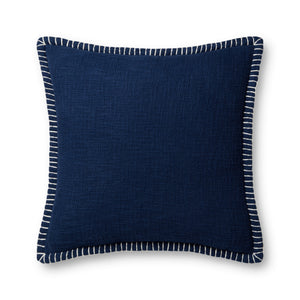 Navy Pillow — a Loloi pillow at Laurie Yapp Home.
