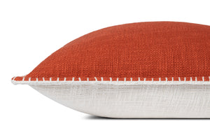 Orange Pillow shown from another angle.
