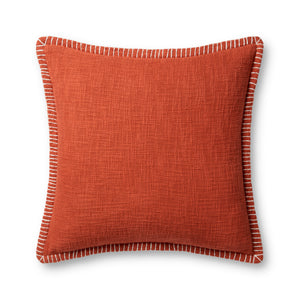 Orange Pillow — a Loloi pillow at Laurie Yapp Home.