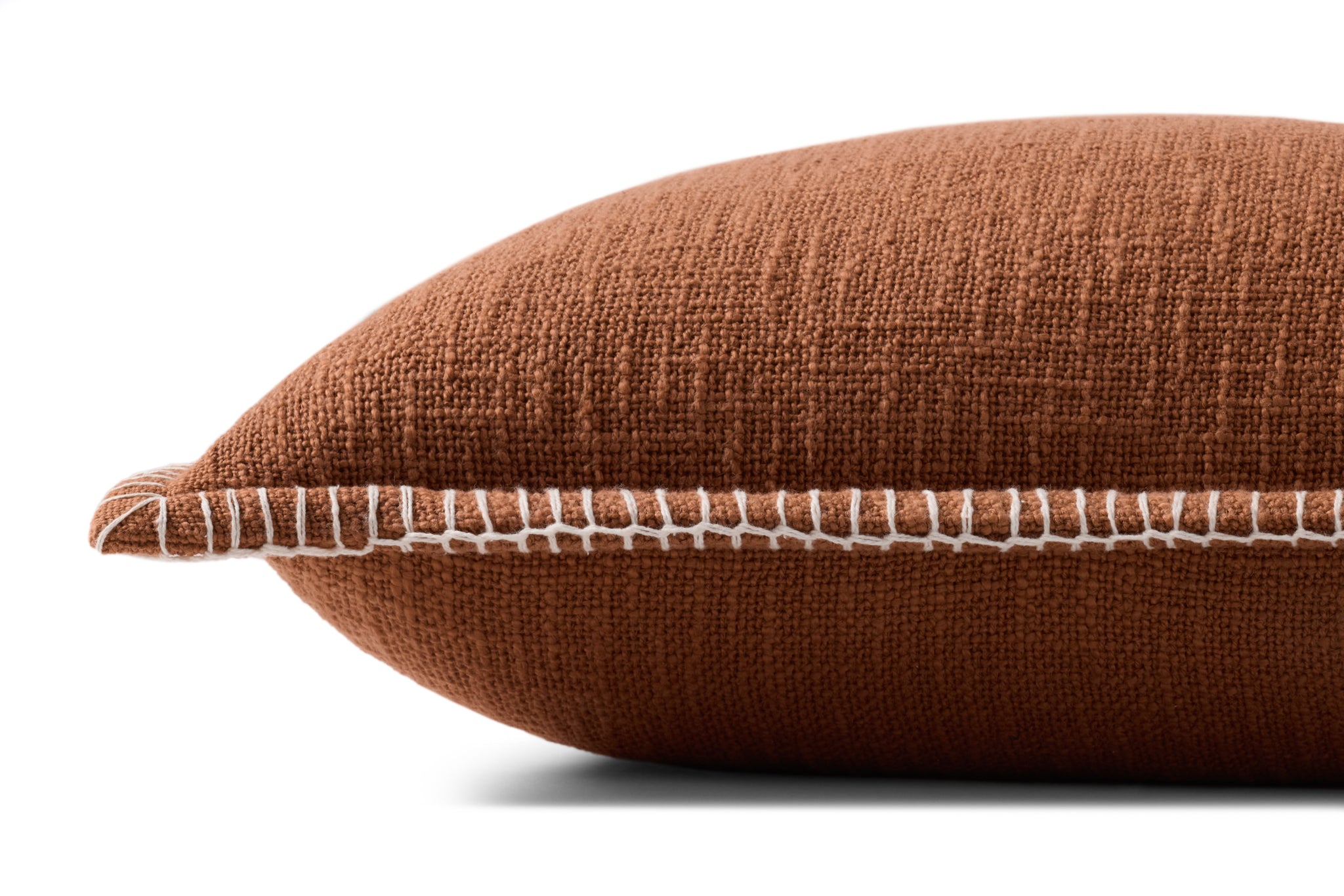 Terracotta Pillow shown from another angle.
