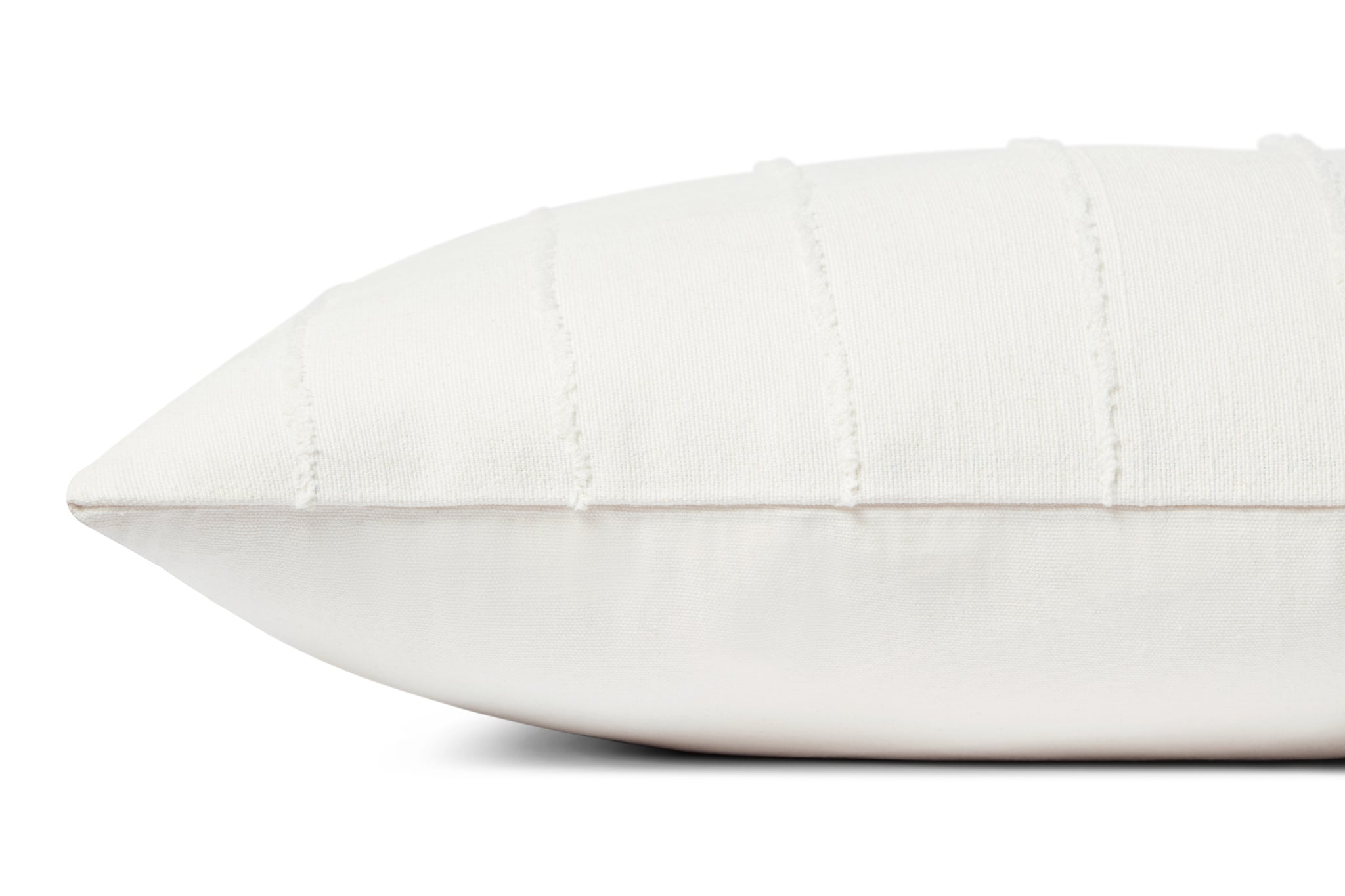 Julia Ivory Pillow shown from another angle.