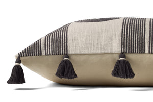 Black / Grey Pillow shown from another angle.