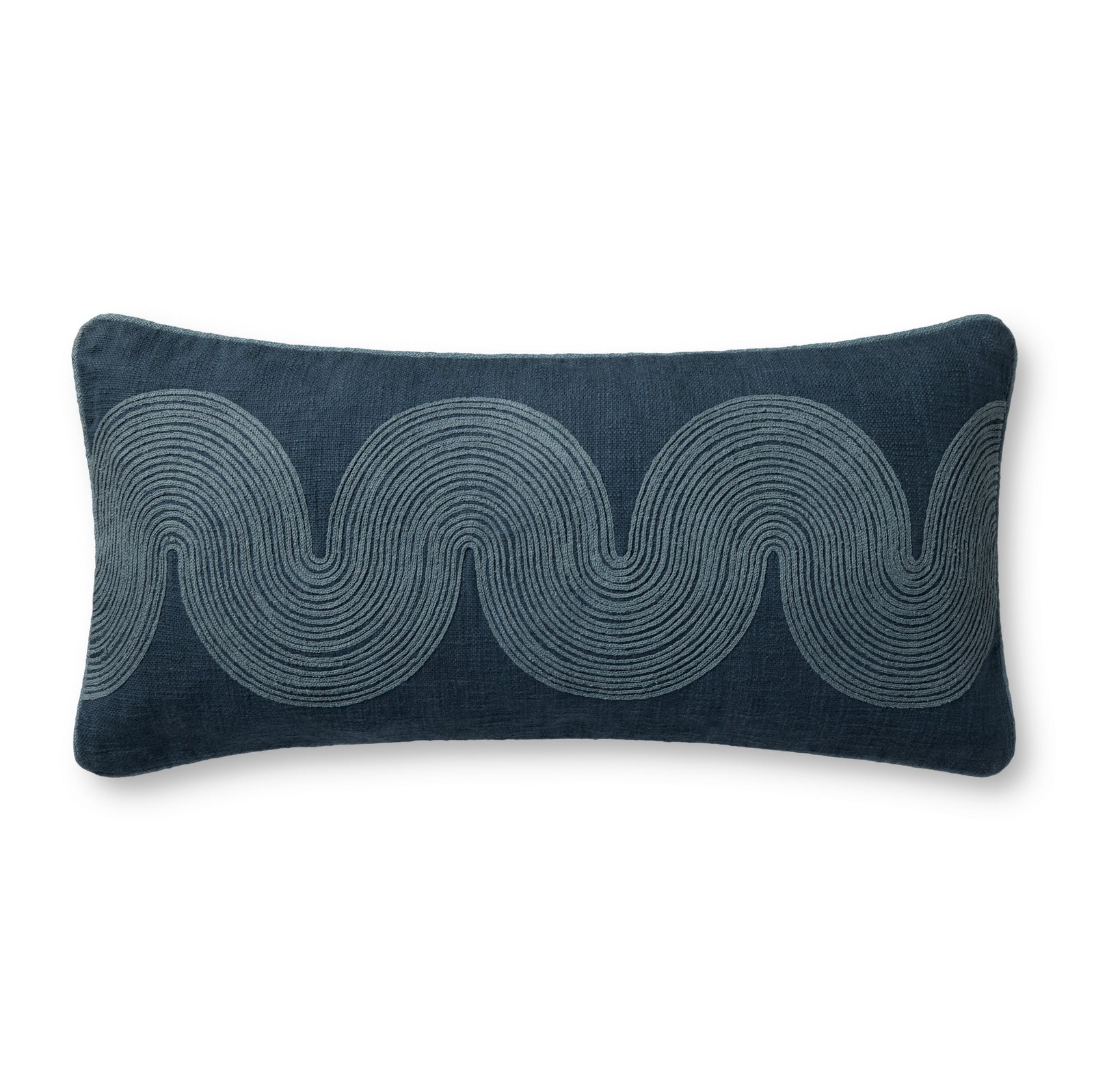 Navy / Blue Pillow — a Loloi pillow at Laurie Yapp Home.