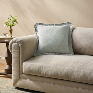 Blue Pillow shown from another angle.