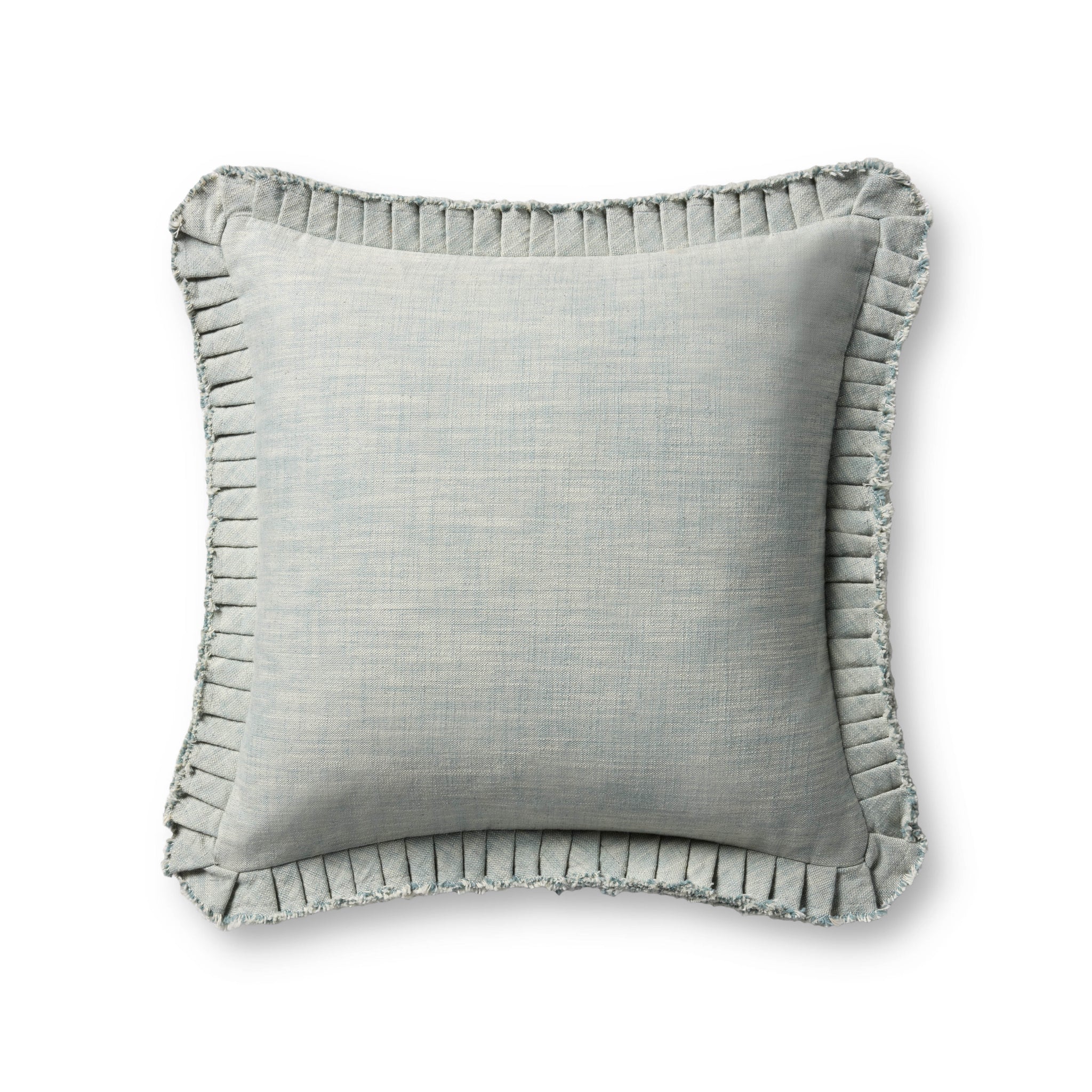Blue Pillow — a Loloi pillow at Laurie Yapp Home.