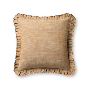 Rust Pillow (Pattern 1) — a Loloi pillow at Laurie Yapp Home.
