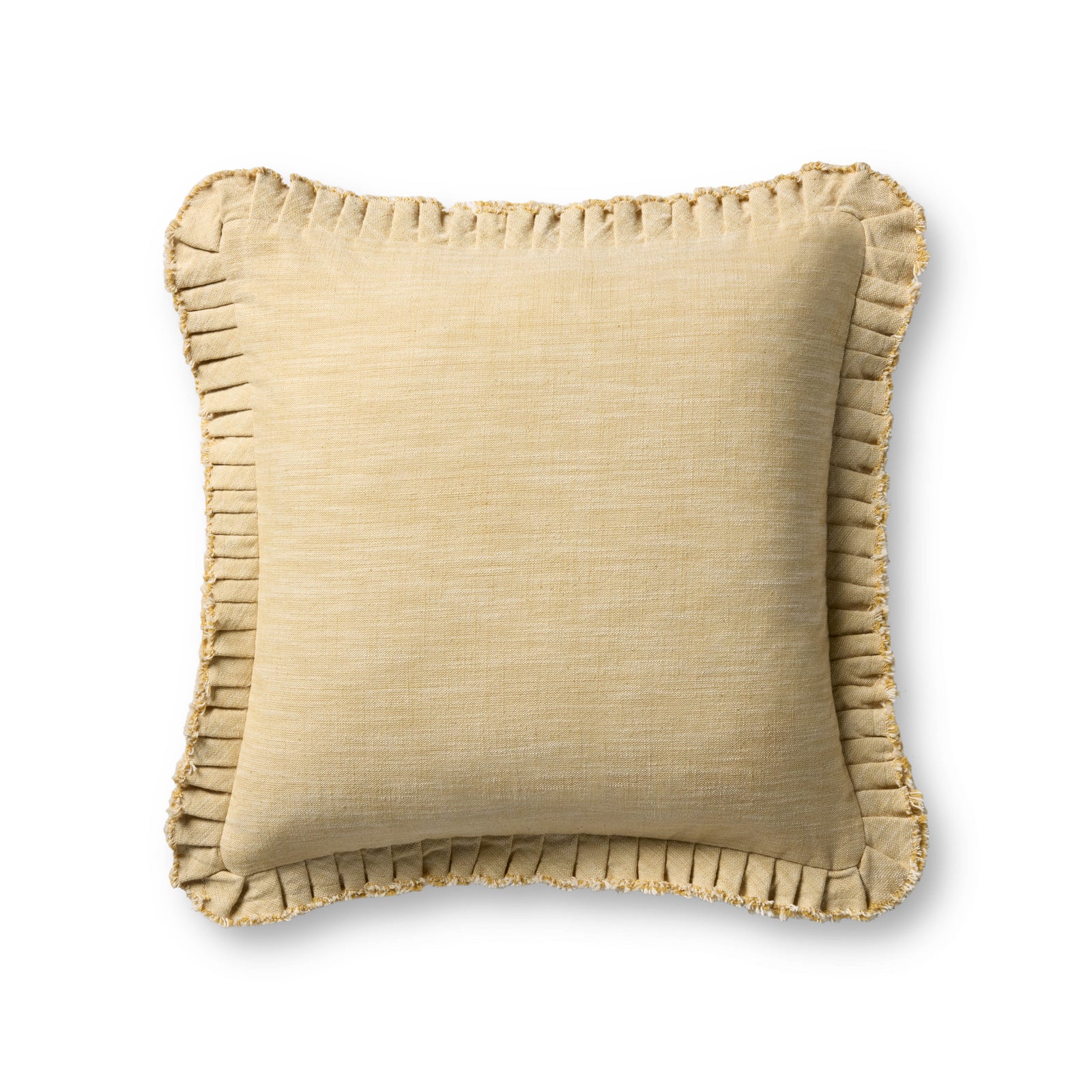 Yellow Pillow — a Loloi pillow at Laurie Yapp Home.