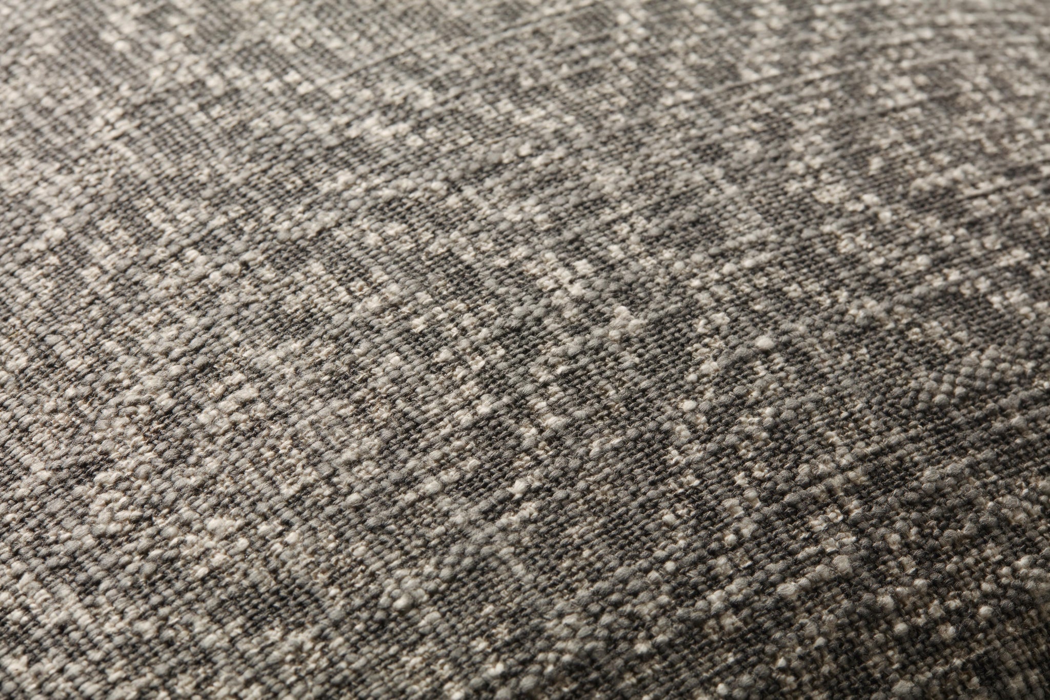 Charcoal Pillow shown from another angle.