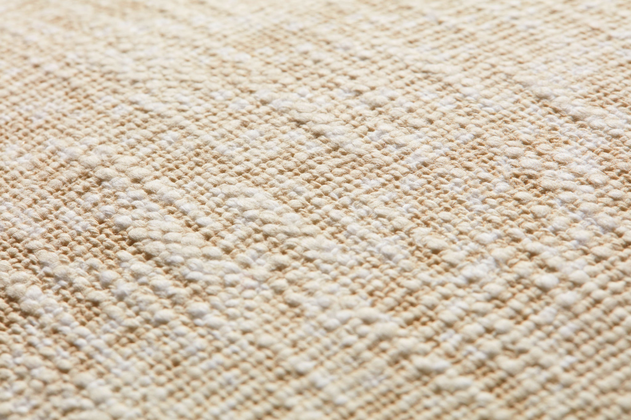 Ivory Pillow (Pattern 3) shown from a different angle to reveal its pattern.