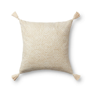 Ivory Pillow (Pattern 3) — a Loloi pillow at Laurie Yapp Home.