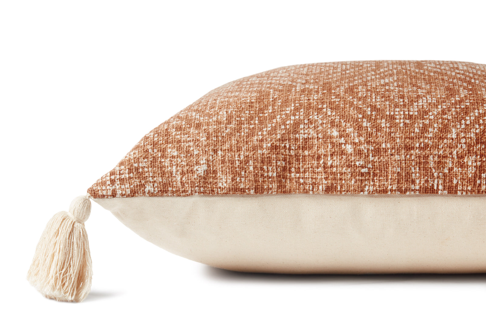 Orange Pillow (Pattern 1) — a Loloi pillow at Laurie Yapp Home.