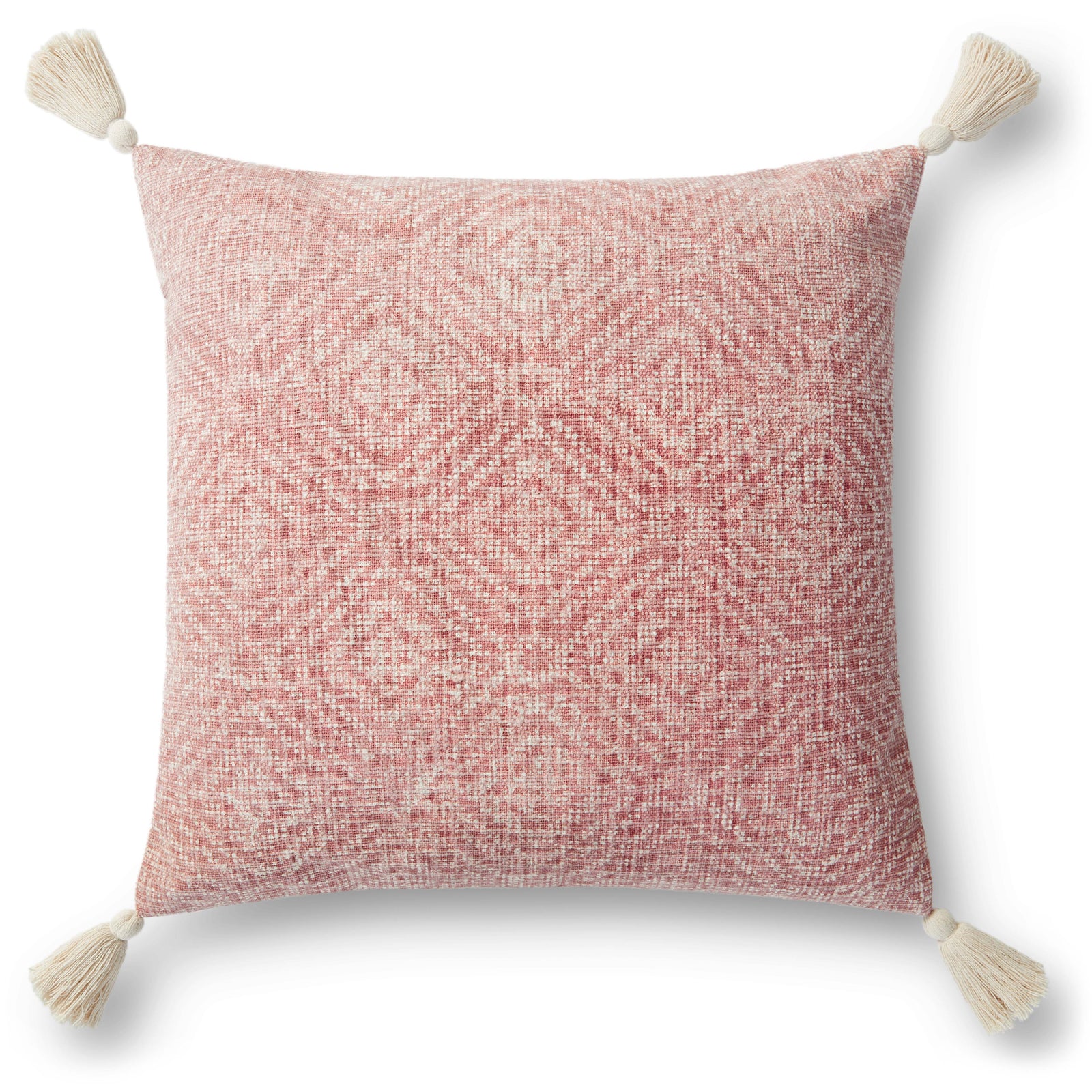 Pink Pillow — a Loloi pillow at Laurie Yapp Home.