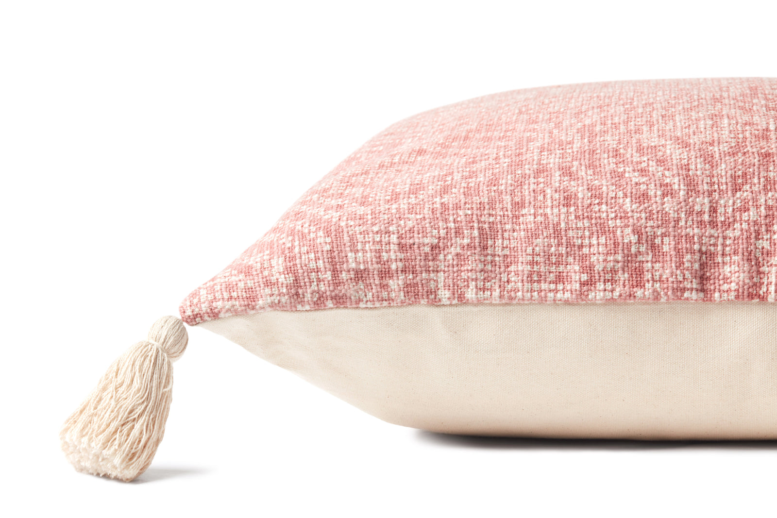 Pink Pillow — a Loloi pillow at Laurie Yapp Home.