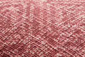 Red Pillow (Pattern 1) shown from a different angle to reveal its pattern.