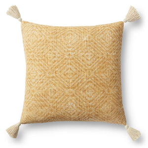 Yellow Pillow (Pattern 1) — a Loloi pillow at Laurie Yapp Home.