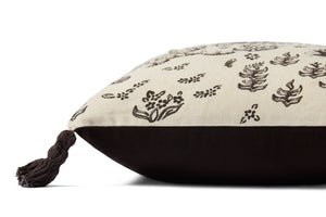Ivory / Black Pillow shown from another angle.