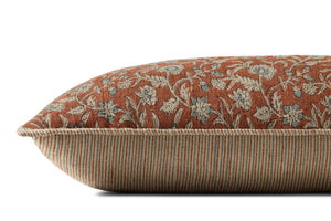 Brick / Multi Pillow shown from another angle.
