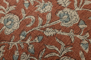 Brick / Multi Pillow shown from a different angle to reveal its pattern.