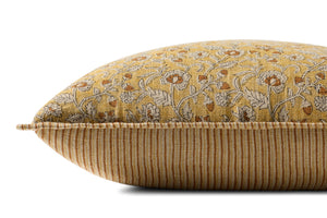 Gold / Multi Pillow shown from another angle.