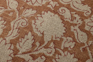 Rust Pillow (Pattern 2) shown from a different angle to reveal its pattern.