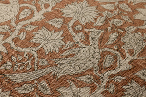 Rust Pillow (Pattern 3) shown from a different angle to reveal its pattern.