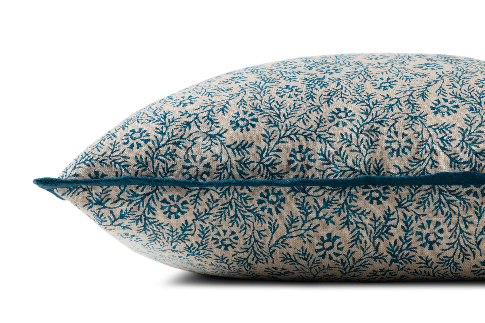 Blue Pillow (Pattern 2) — a Loloi pillow at Laurie Yapp Home.