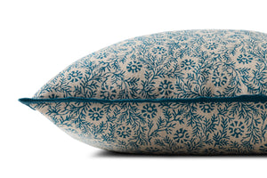 Blue Pillow (Pattern 2) shown from another angle.