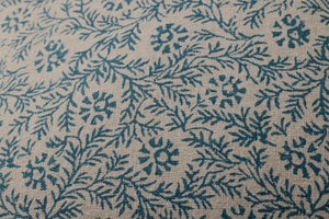 Blue Pillow (Pattern 2) shown from a different angle to reveal its pattern.