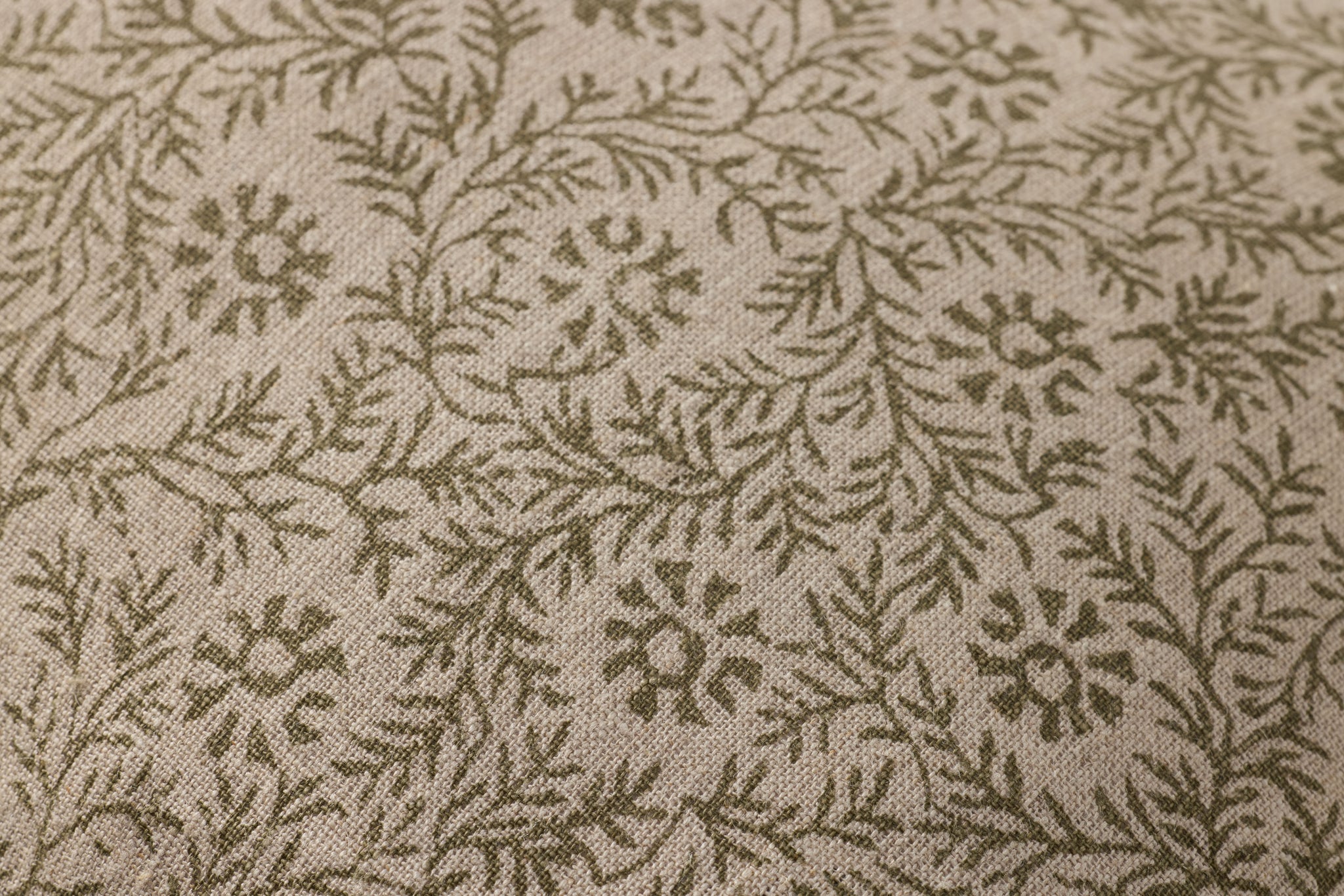 Green Pillow (Pattern 3) shown from a different angle to reveal its pattern.