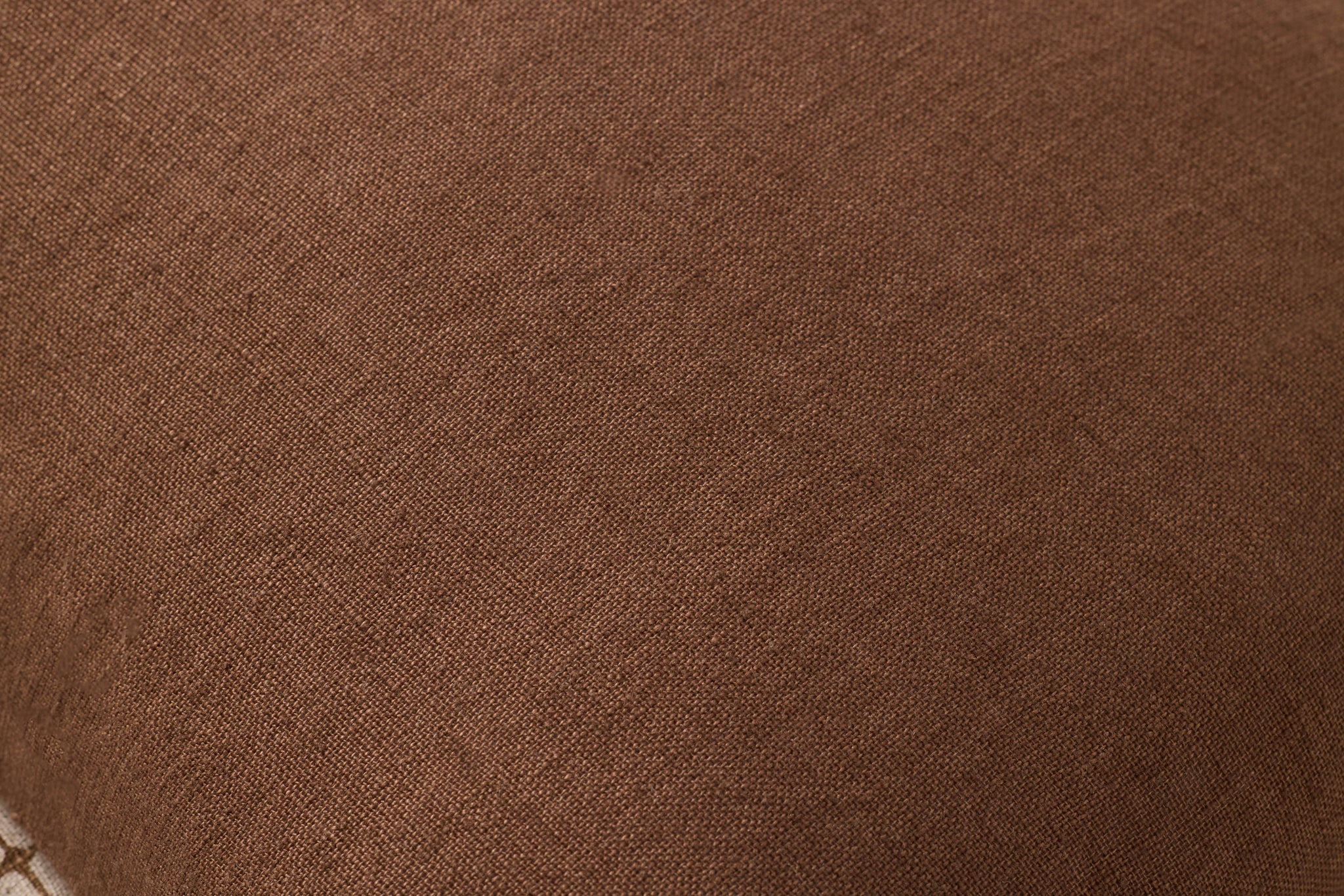 Brown Pillow (Pattern 2) shown from a different angle to reveal its pattern.