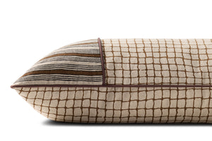 Brown Pillow (Pattern 3) shown from another angle.