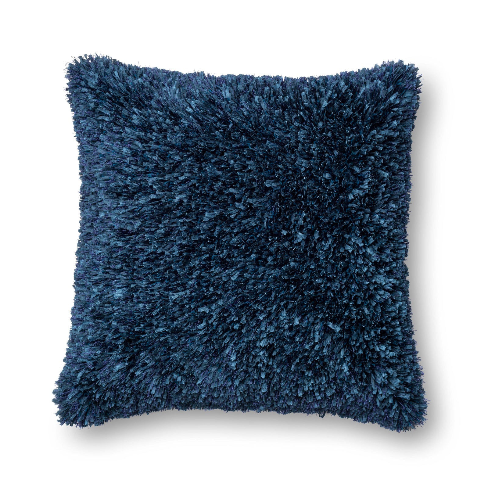 Navy Pillow (Pattern 1) — a Loloi pillow at Laurie Yapp Home.