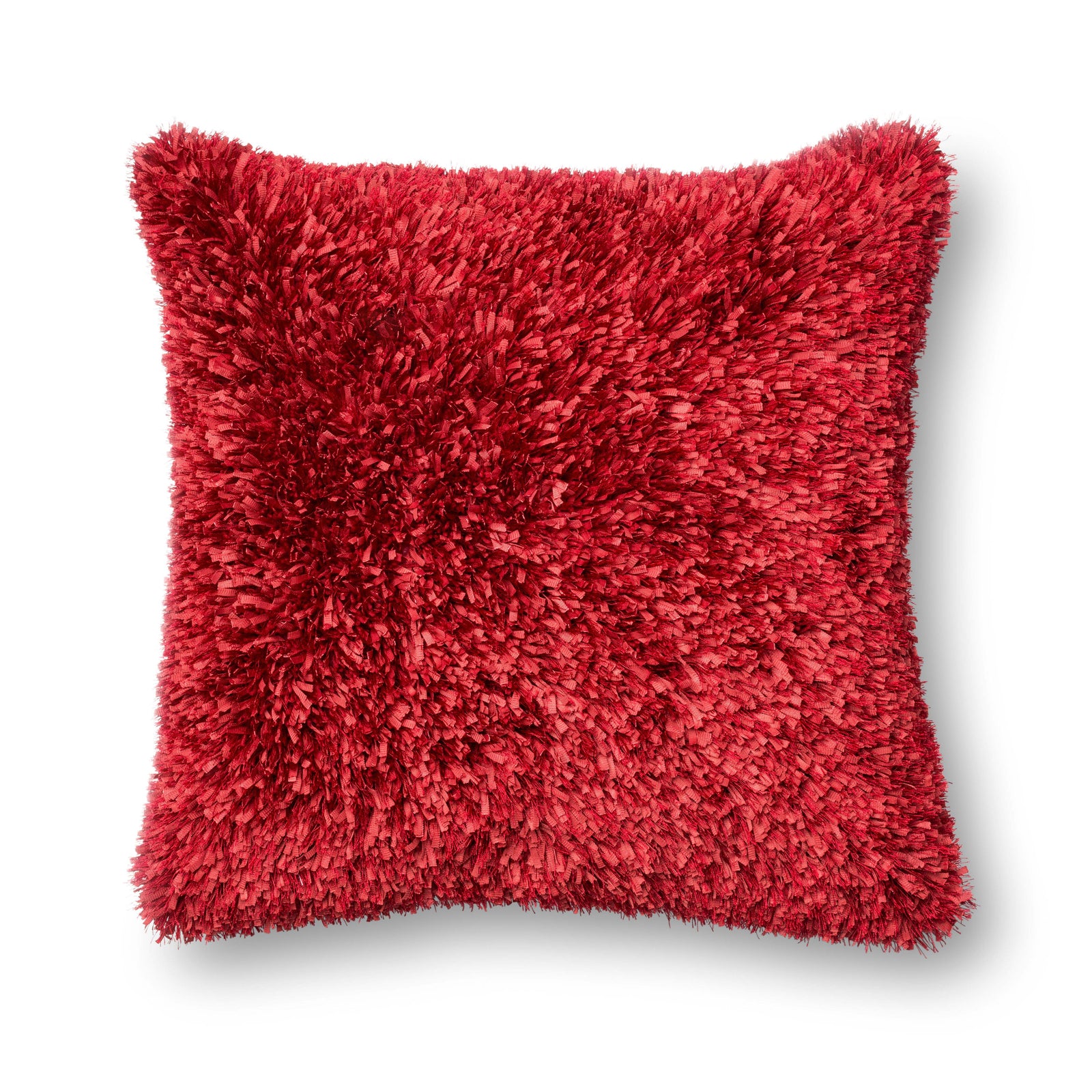 Red Pillow — a Loloi pillow at Laurie Yapp Home.
