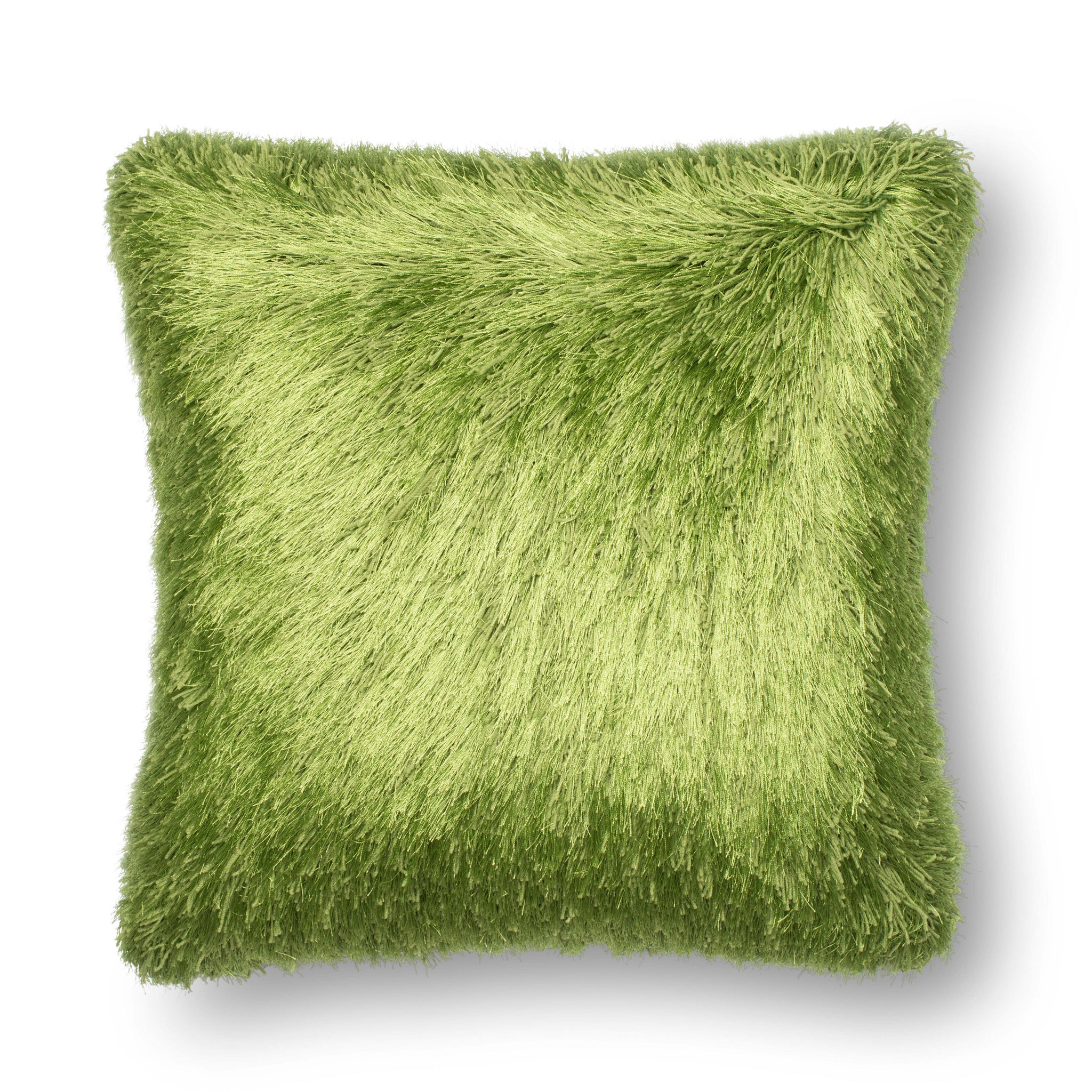 Green Pillow (Pattern 5) — a Loloi pillow at Laurie Yapp Home.