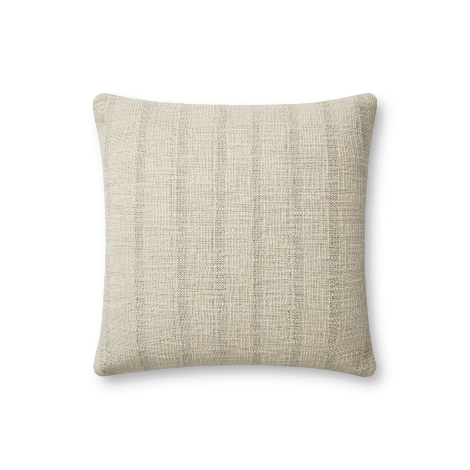 Joshua Ivory / Grey Pillow — a Loloi pillow at Laurie Yapp Home.
