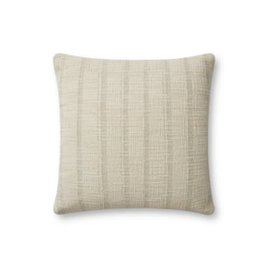 Joshua Ivory / Grey Pillow — a Loloi pillow at Laurie Yapp Home.
