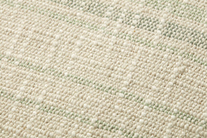 Forrest Ivory / Sage Pillow shown from a different angle to reveal its pattern.