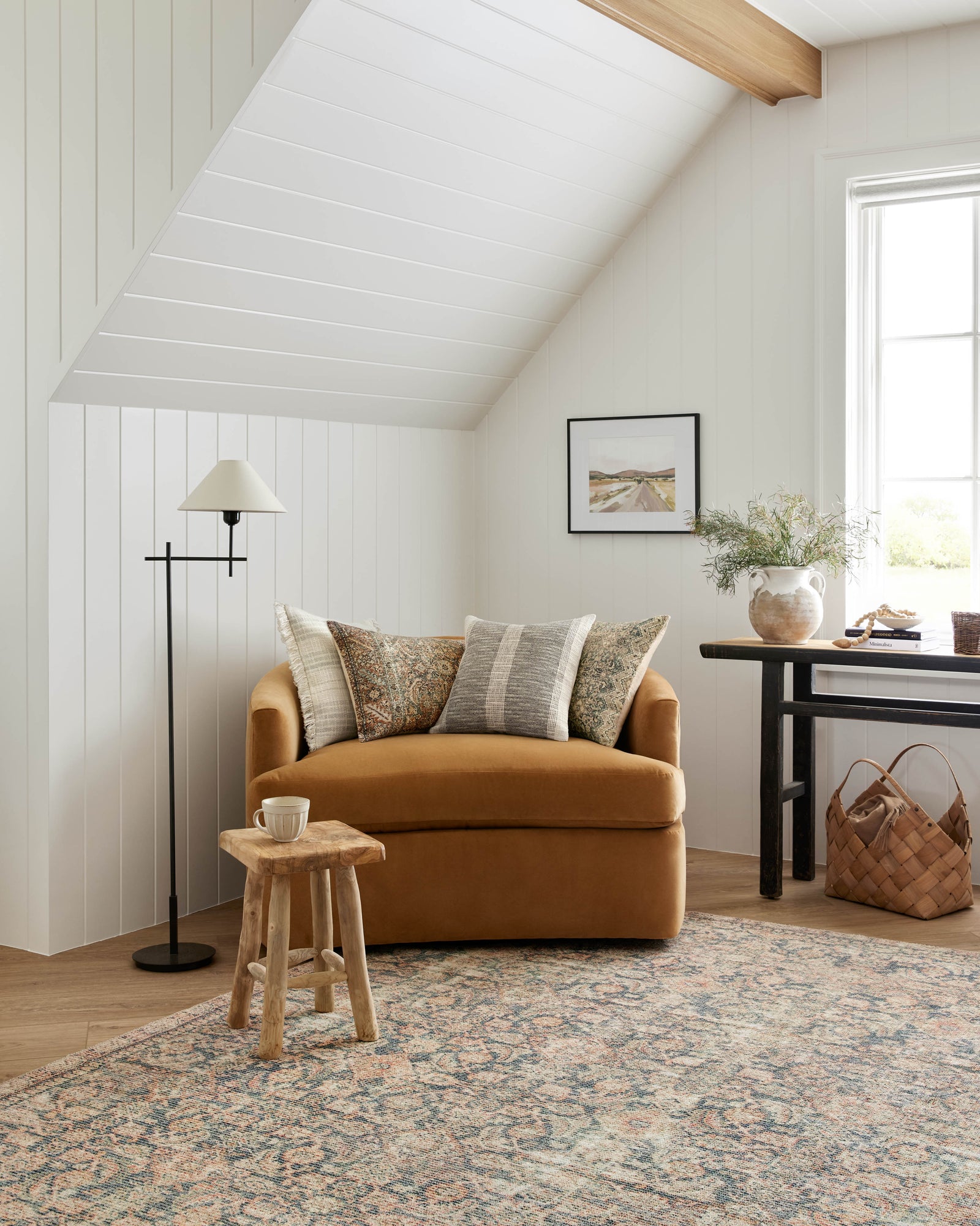 Forrest Ivory / Sage Pillow — a Loloi pillow at Laurie Yapp Home.