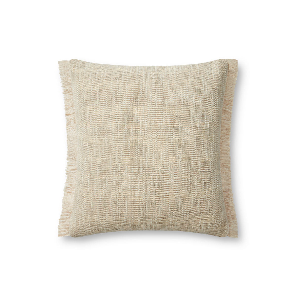 Bella Sand / Natural Pillow — a Loloi pillow at Laurie Yapp Home.