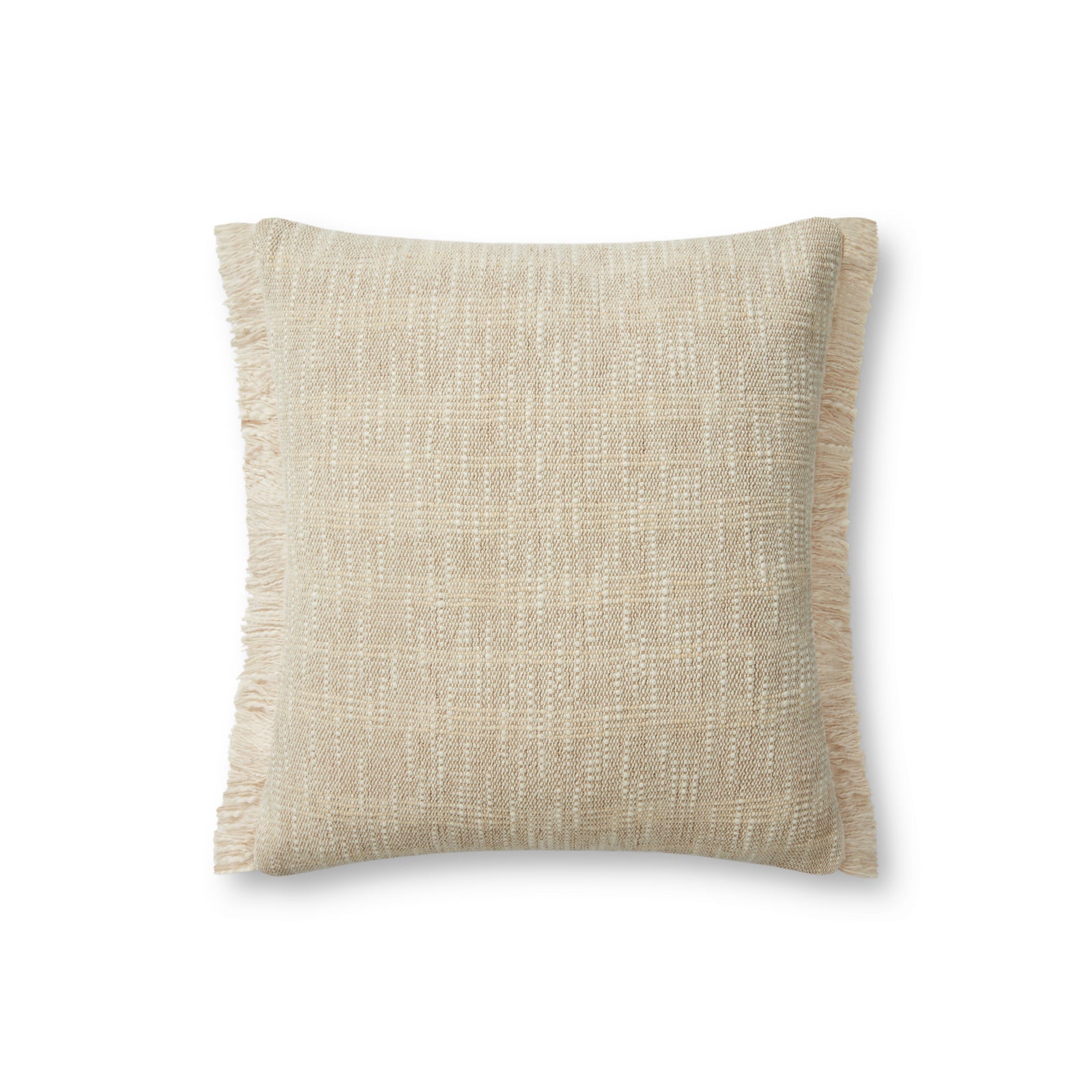 Bella Sand / Natural Pillow — a Loloi pillow at Laurie Yapp Home.