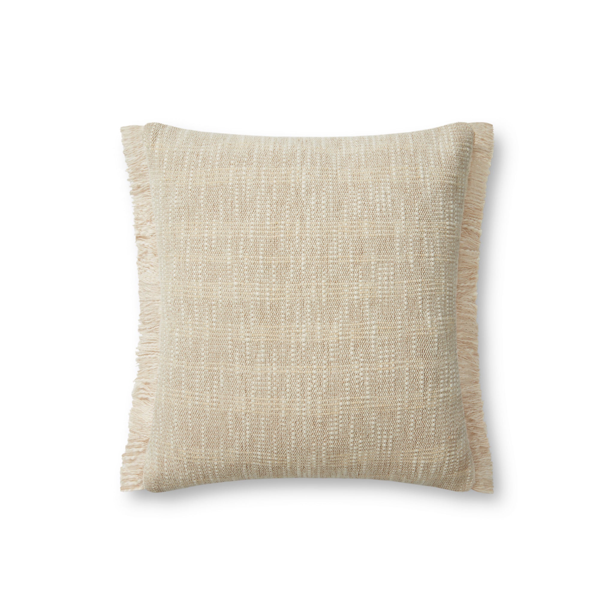 Bella Sand / Natural Pillow — a Loloi pillow at Laurie Yapp Home.