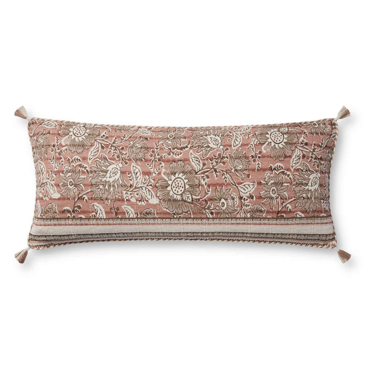 Rose / Ivory Pillow — a Loloi pillow at Laurie Yapp Home.