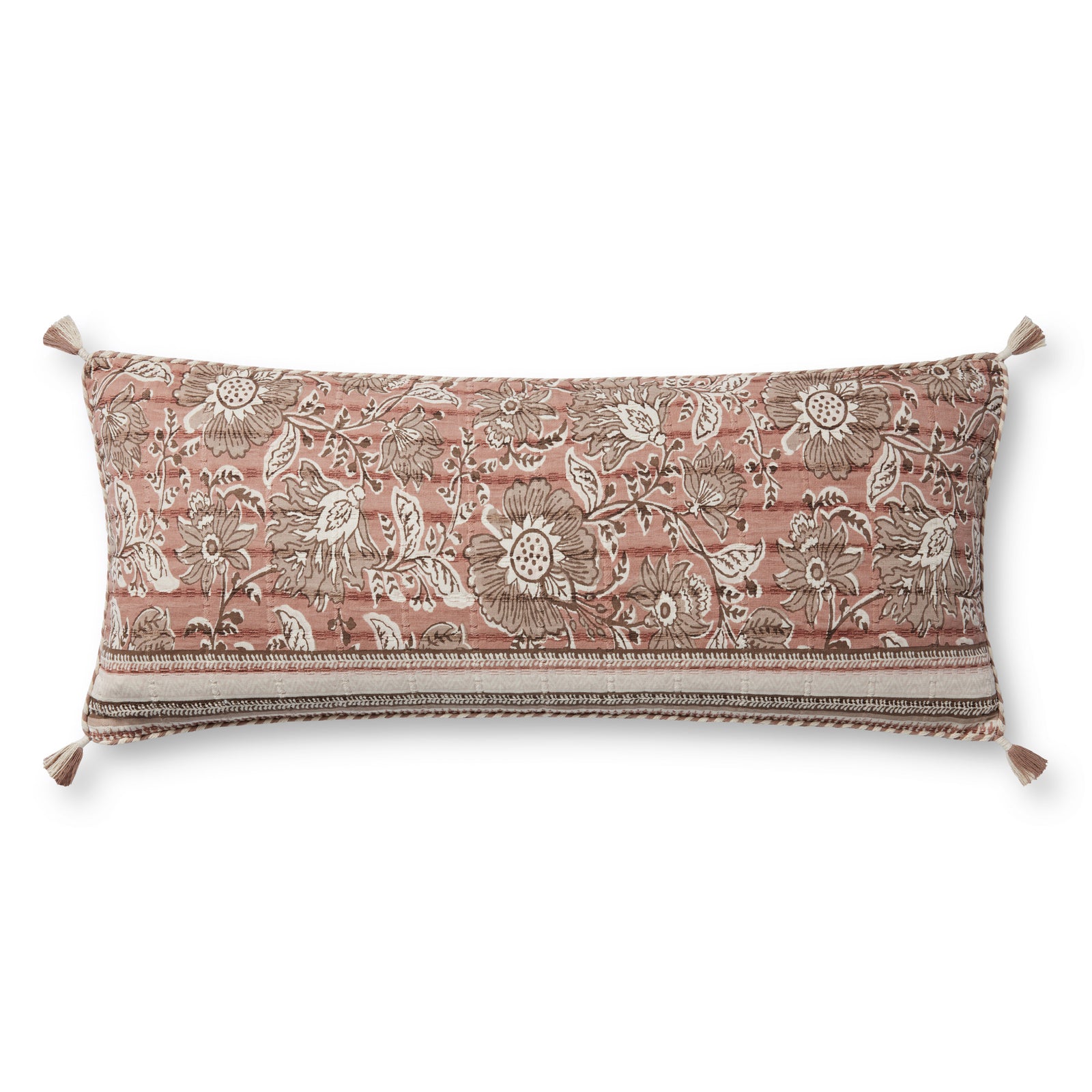 Rose / Ivory Pillow — a Loloi pillow at Laurie Yapp Home.