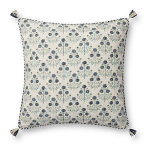 Blue / Multi Pillow shown from another angle.