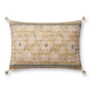 Wheat / Multi Pillow — a Loloi pillow at Laurie Yapp Home.