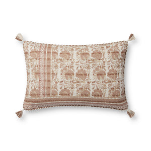Blush / Ivory Pillow — a Loloi pillow at Laurie Yapp Home.