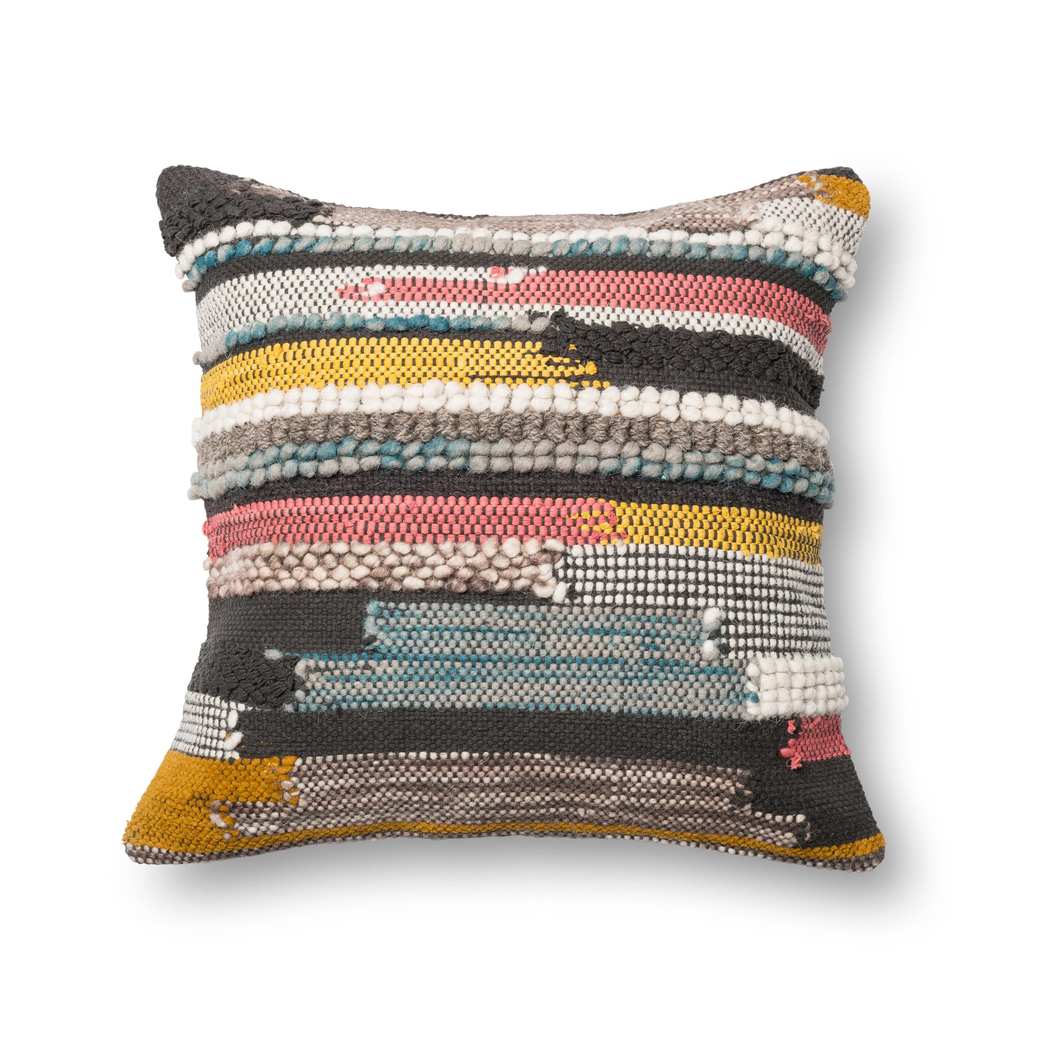 Multi Pillow (Pattern 1) — a Loloi pillow at Laurie Yapp Home.