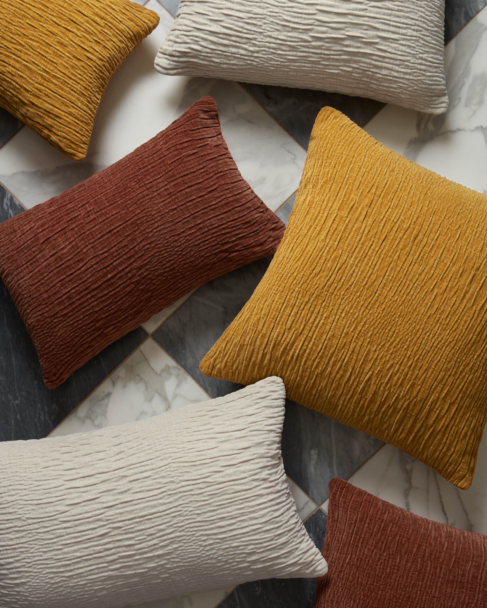 Gold Pillow (Pattern 1) — a Loloi pillow at Laurie Yapp Home.