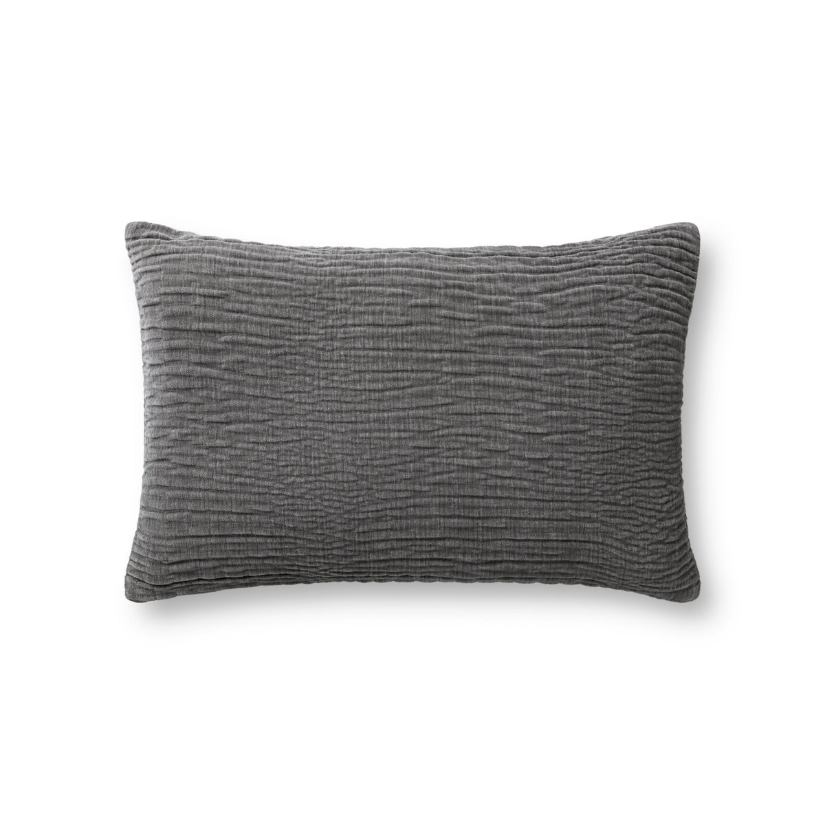 Grey Pillow — a Loloi pillow at Laurie Yapp Home.